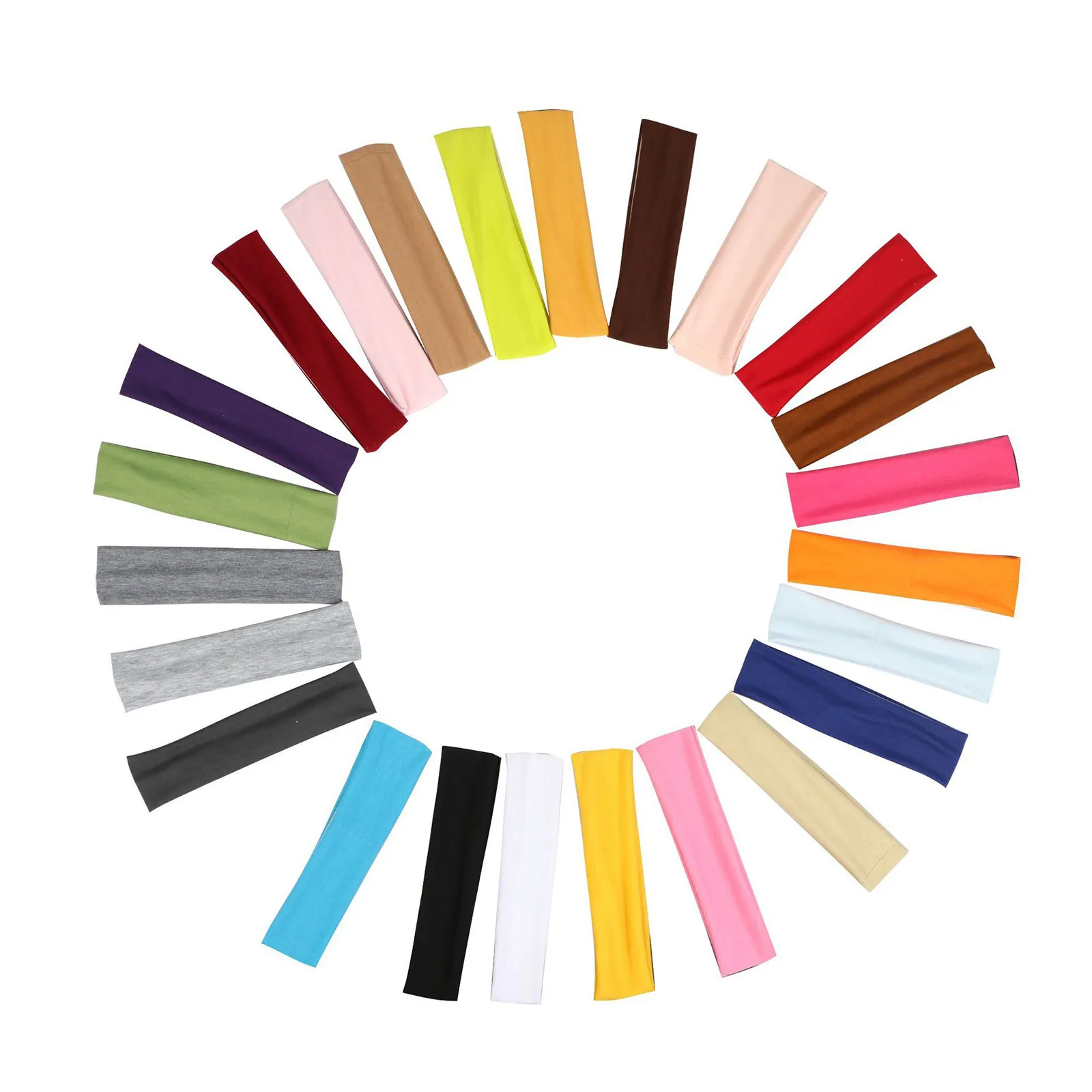 Professional Running Sweatband Wide Headbands Unisex Breathable For Gym Yoga Sports