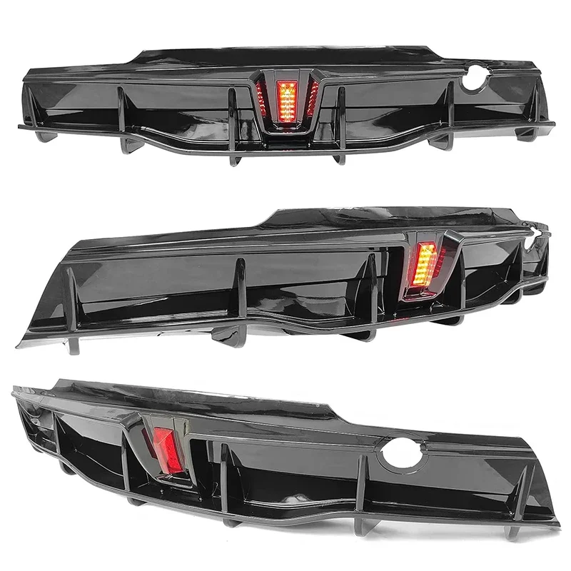 For Tesla Model Y 2024 Bumpers Front Lip Rear Bumper Diffuser Body Kit Spoiler For Model Y 2021-2024 Exterior Parts Accessories