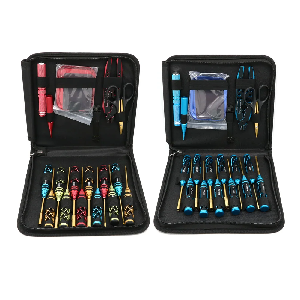 thumbnail image 2 of Hobbypark 11-in-1 RC Tools Kit - Professional Repair Set For Drones & Cars 2 of 10