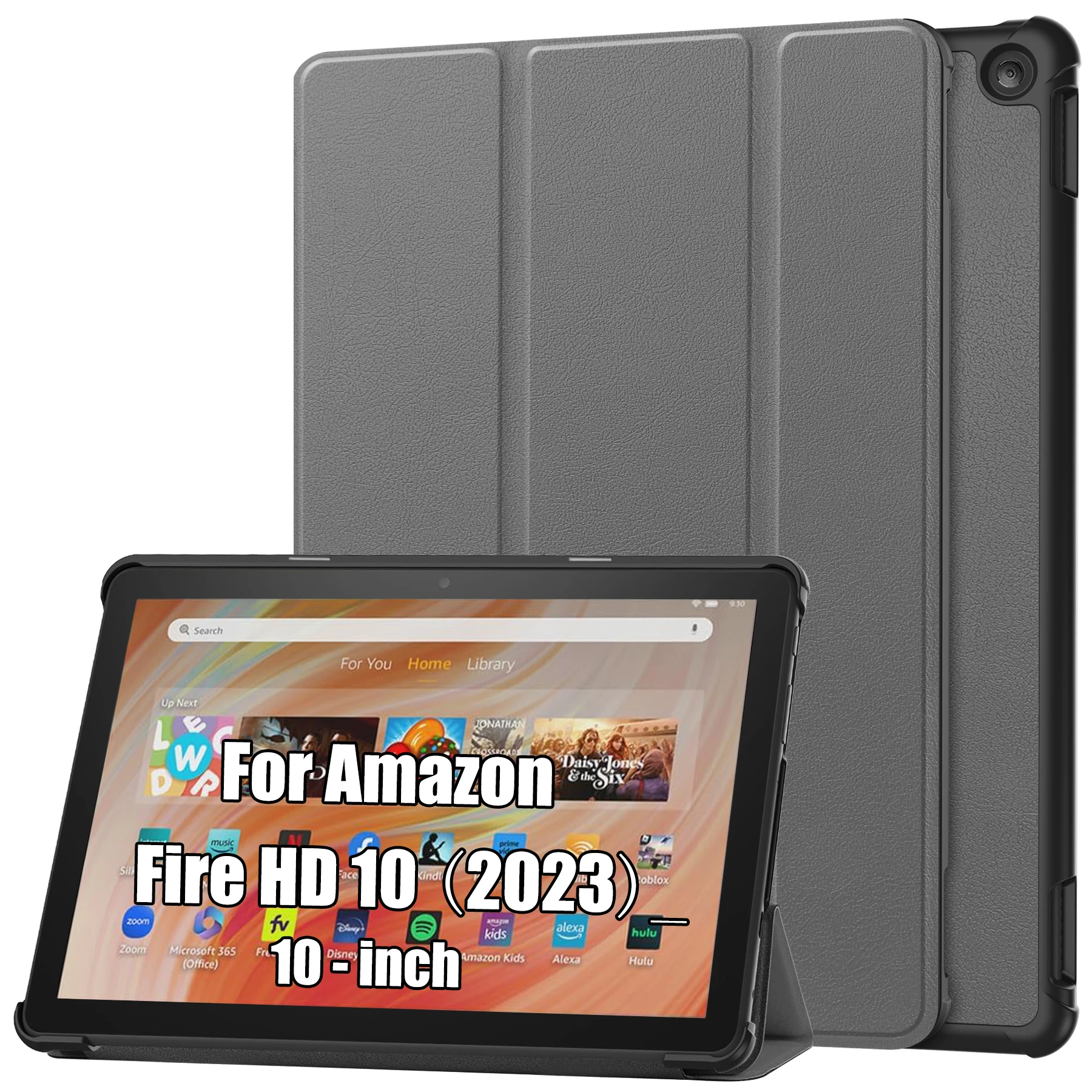 Sleek PU Leather Tablet Cover with Stand Function
