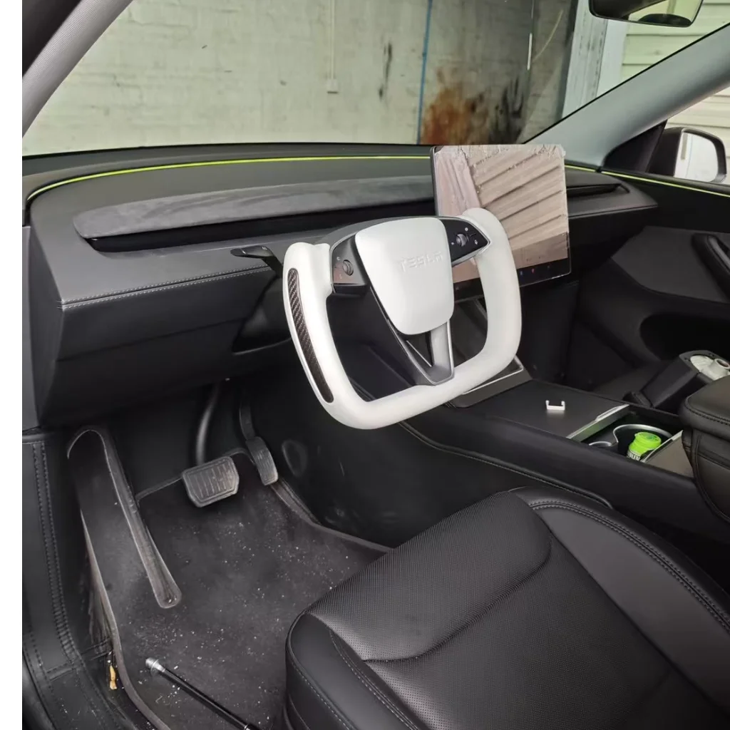 テスラ モデルY ジュニパー 2025+ ヨークハンドル ステアリング