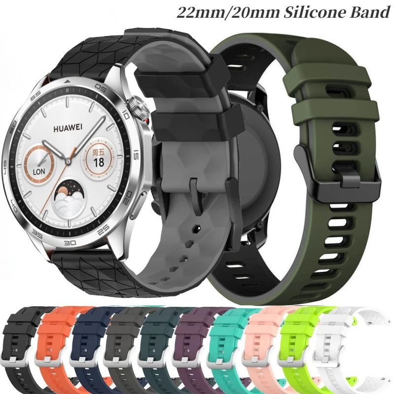Silicone Smartwatch Replacement Band - Versatile and Durable Strap