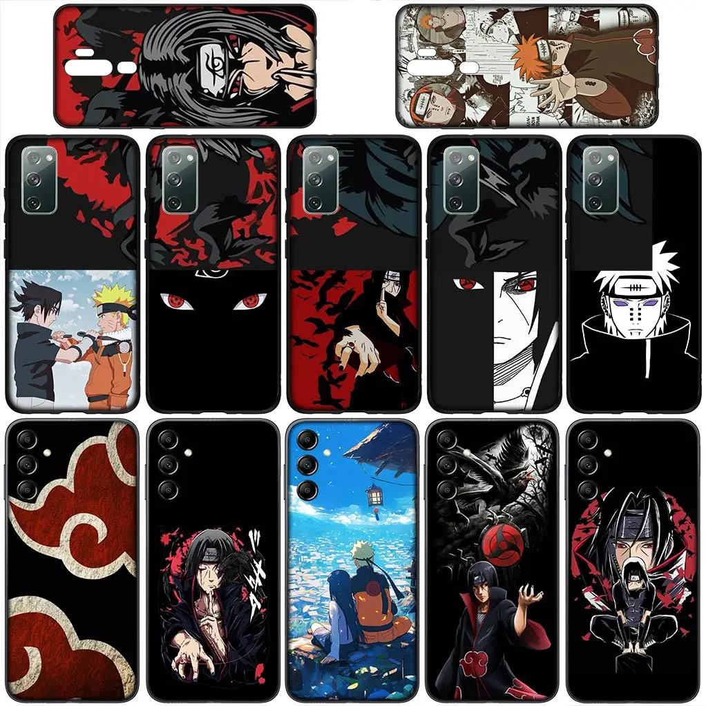 Akatsuki Itachi & Uchiha Sasuke Themed Phone Case