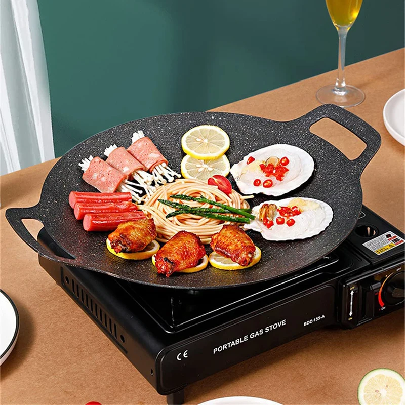 Multi-Griddle Tawa Iron Plate Korean Barbecue Grill - 30M