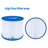 Hot Spa Filters Cryspool Replacement Spa Filters for VI, Lazy-Z-Spa, Coleman SaluSpa 90352E Filter, 4 Pack 5