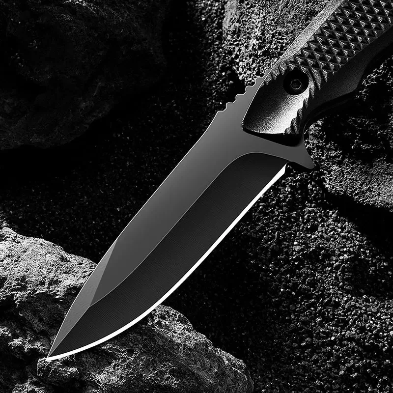 Sheath Knife 1pc Stainless Steel Pocket High Hardness Portable Peel Outdoor Barbecue