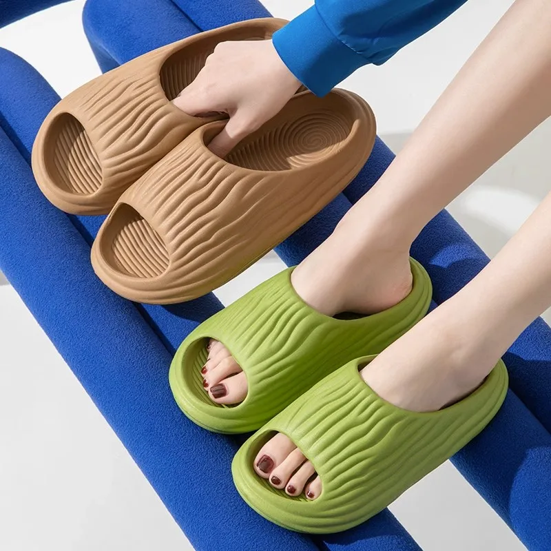 Women's Super Soft Eva Thick Platform Slides Minimalist And Comfortable Indoor Bathroom Non-slip Slippers female slippers