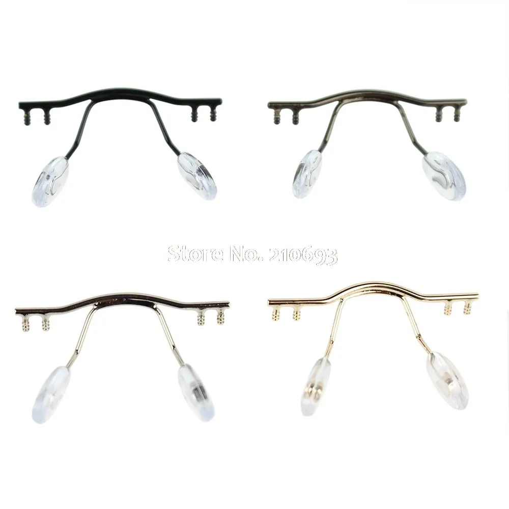 Prescription Glasses With Eyeglasses For No Nose Bridge Agstum