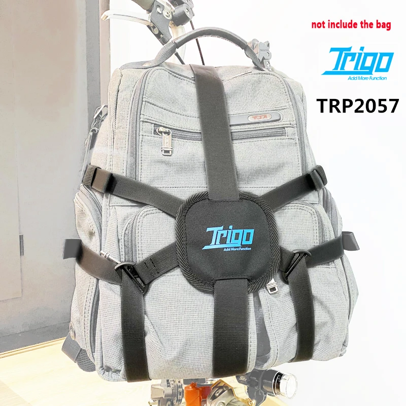 Trigo Trp2057/Trp2059 Mensola Anteriore Pieghevole Per Bici Eiio Fascia Nera Per Borsa Per Brompton Dahon Accessori Per Biciclette