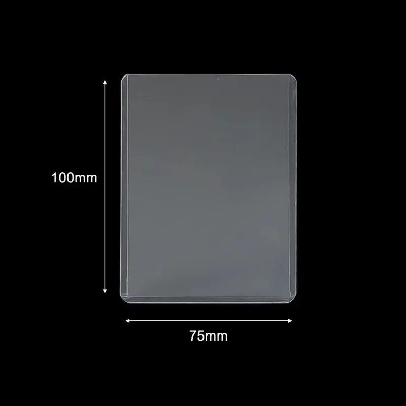 1/25/50Pcs 35PT Clear Toploaders Kpop idol Photocard Sleeve Anti-scratch 3X4" PVC DIY Gaming Trading Card Plastic Collect Holder photo card holder card protector idol card protector