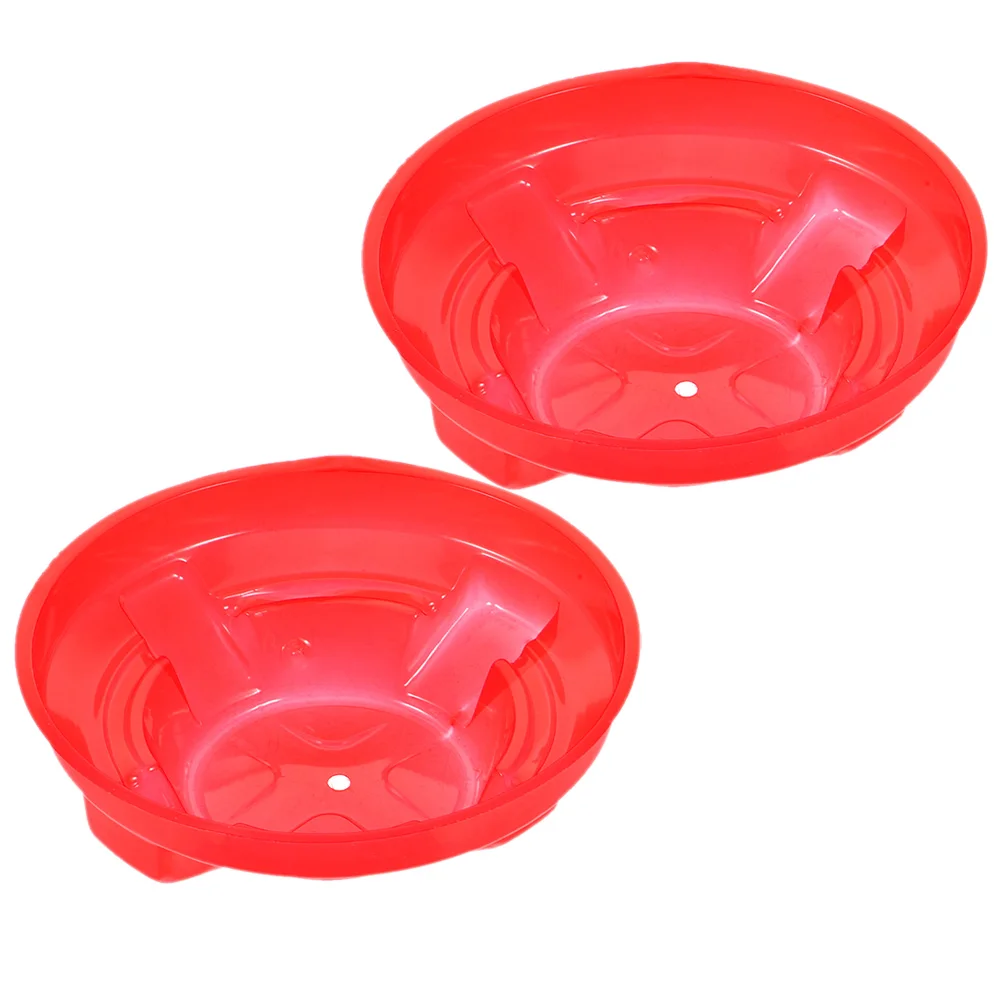 2 Pcs Safety Mask Smoke Dust Cover Liners Plastic Soap Dispenser Smokes Alarm Protector