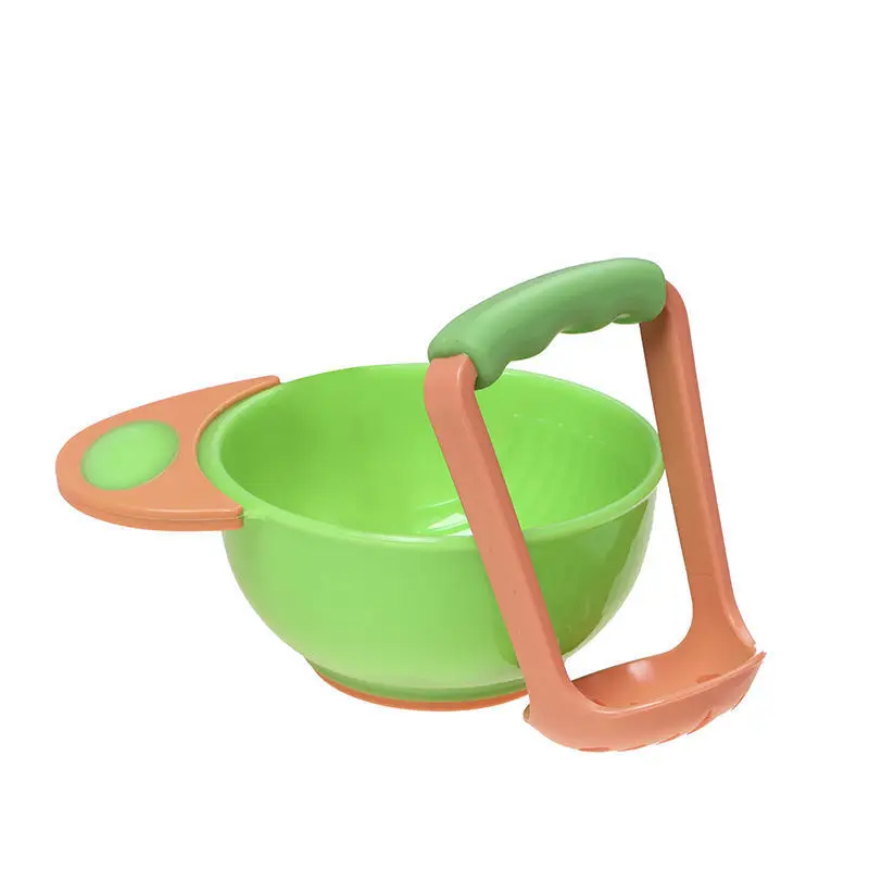 Food Grinding Bowl Baby Food Machine Baby Food Mills Grinding Bowl Fruit Nut Biscuit Food Mills Grinding Feeder Infant Feeding Bowl Dishes Feeder Educational Toys