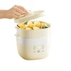 220V Electric Egg Boiler Household 2 Layers Food Steaming Cooking Machine Multi Cooker Steamer for Breakfast 3