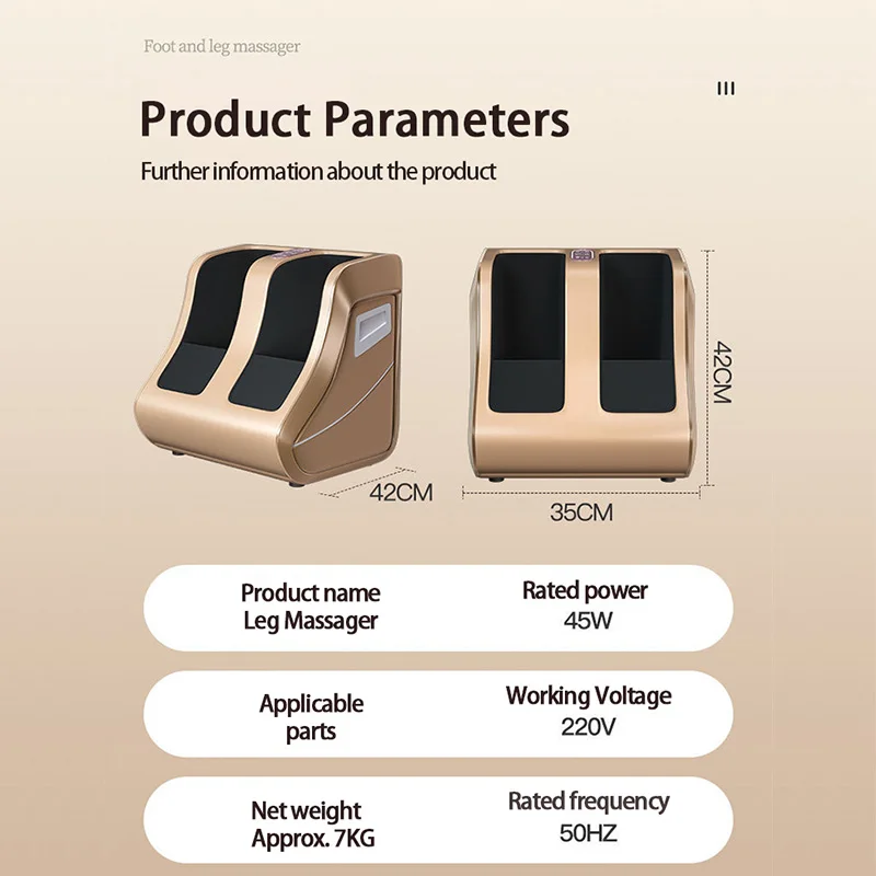 Electric Foot and Calf Massager for Plantar Fasciitis Relief