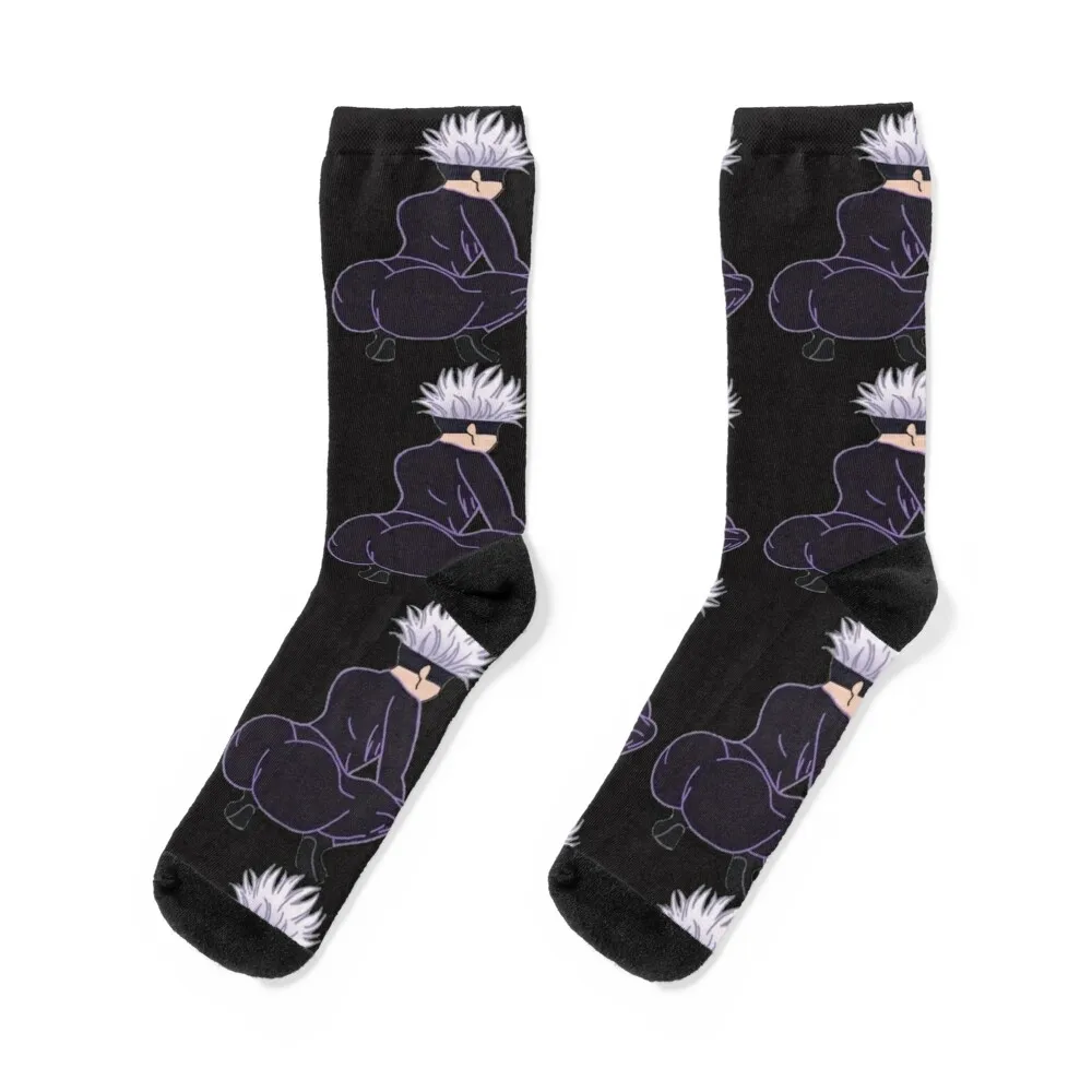 

gojo Socks floor Rugby retro football Man Socks Women's