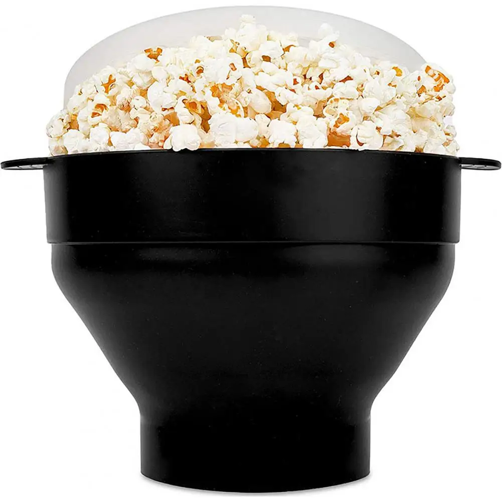 ConvenientPopcornMakerBowlReusablePopcornBucketFoodGrade