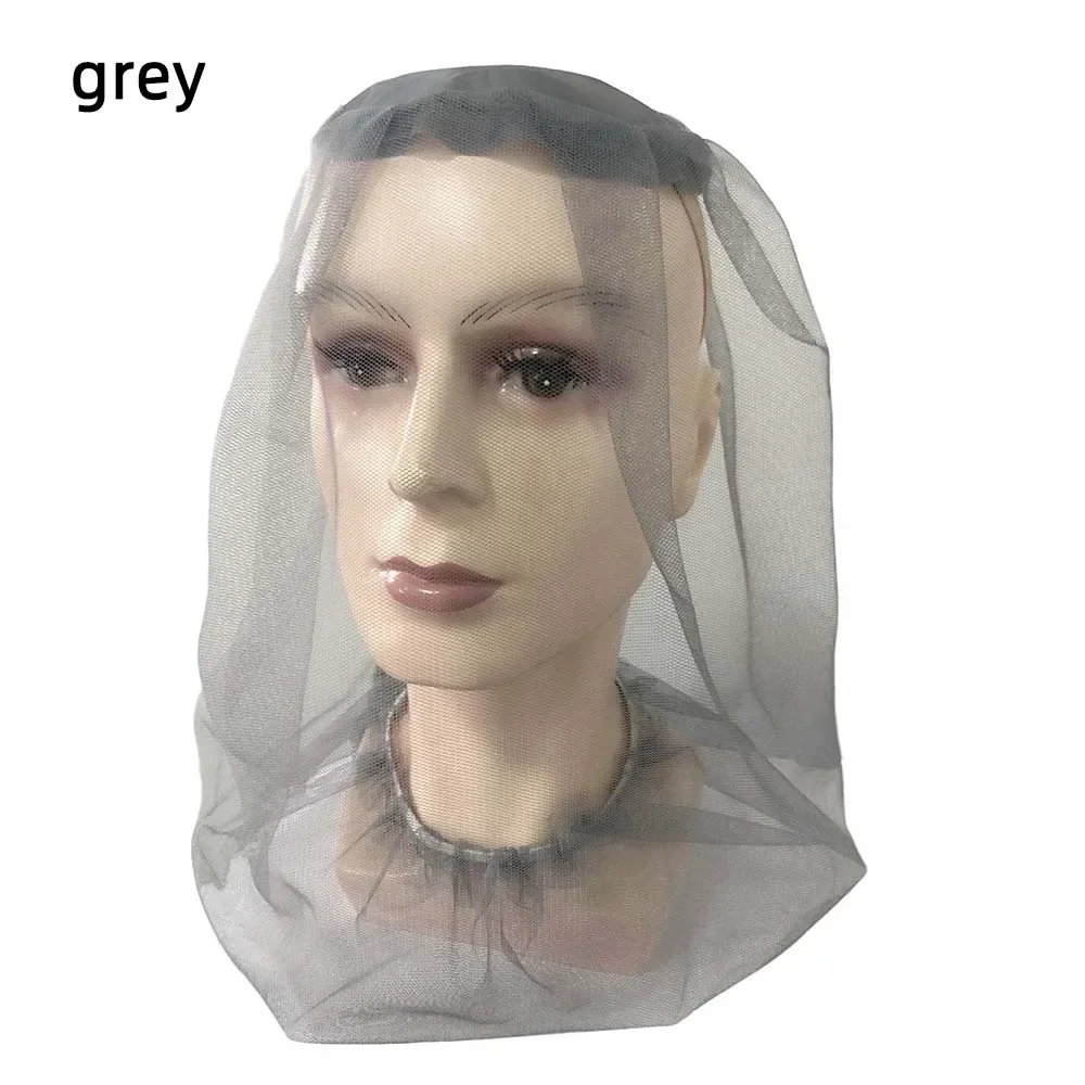 Outdoor Fishing Cap Anti Mosquito Insect Net Face Repellent Hat Bug Mesh Head Net Face Protector Mesh Travel Camping Cap mosquito head net