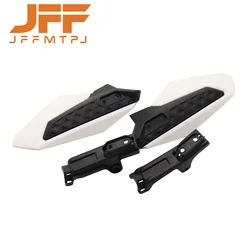 UltraBee Motorcycle Handguard Handlebar Protector (WHITE)