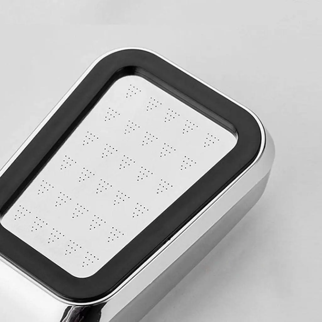 300-Hole Supercharged Shower Head Household Square Hand-Held Shower Showerhead Bathroom  Accessories 4