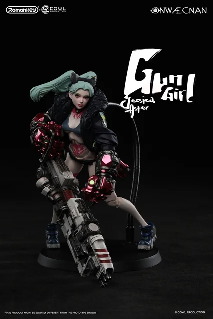 In Stock ROMANKEY 1/12 Anime Romankey X COWL Gun Girl Double