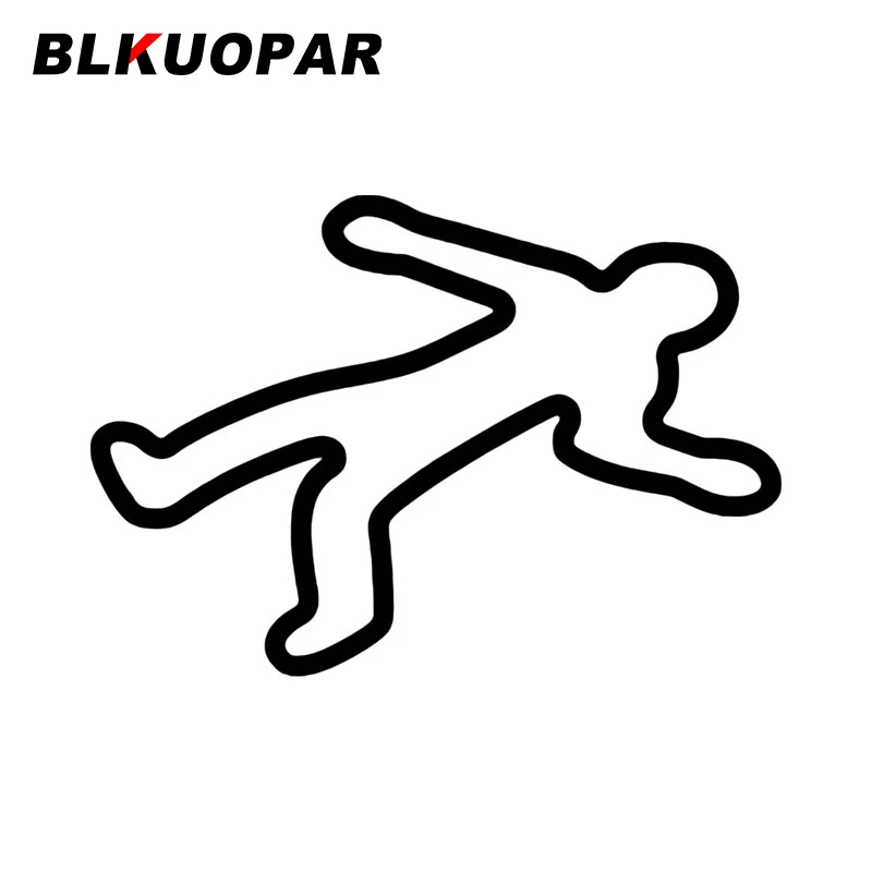 Chalk Body Outline Clipart