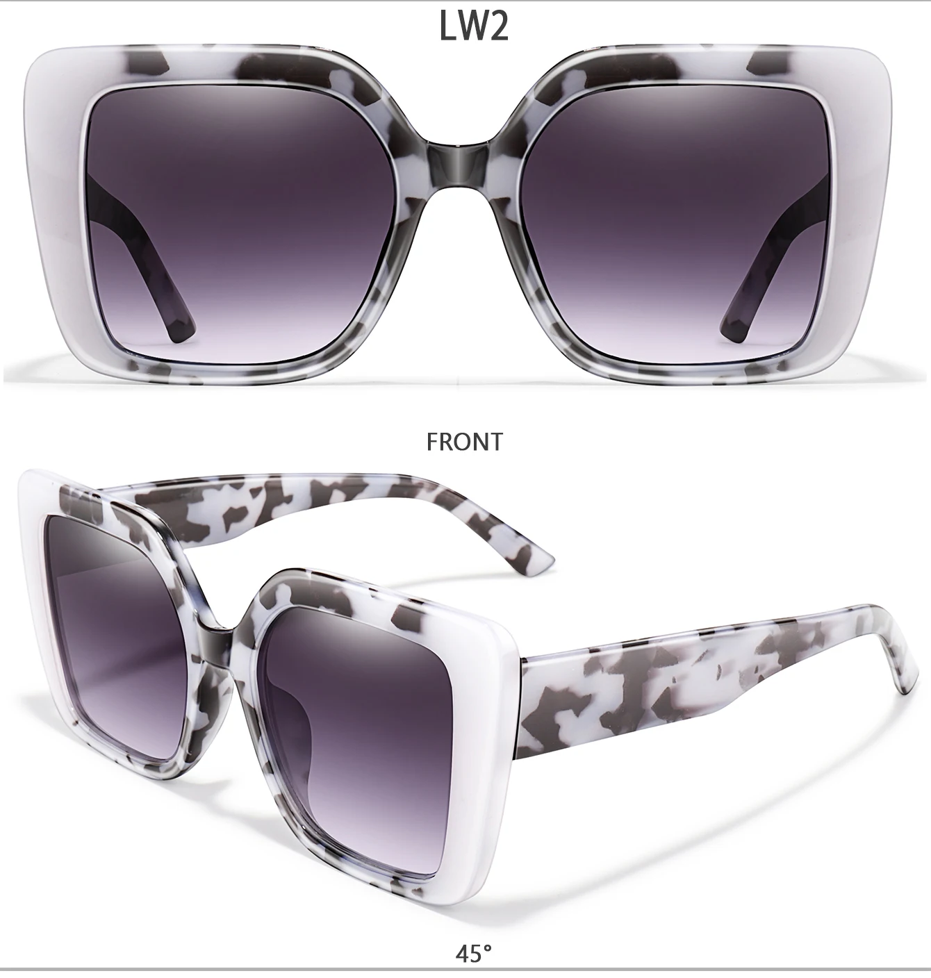 Trendige Brille, lässig, Steintöne, Farbe, UV-geschützt, für Damen und Herren, Outdoor, Radfahren, Wandern, Angeln, Golfbrille, modischer Schatten – Detail 5