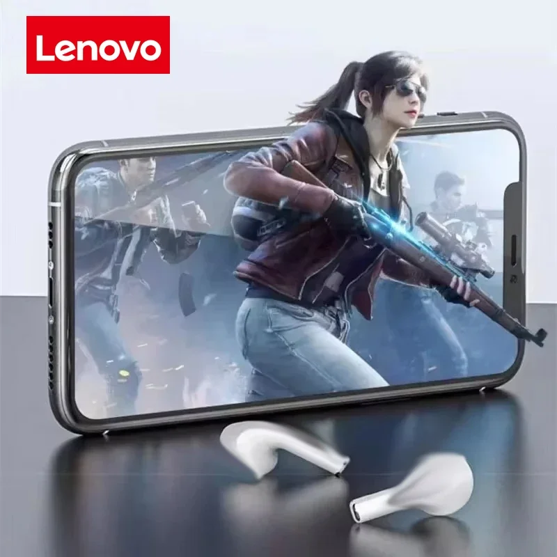 2026 Original Lenovo Wireless Bluetooth Headphones Sleek Design Superior Mini bluetooth Headset Life Comfortable Sports Daily Us