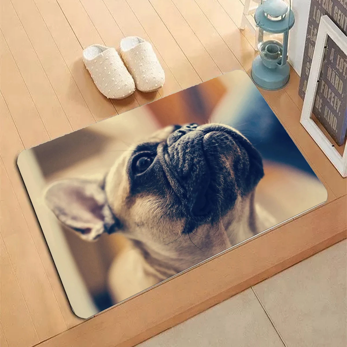 Cloocl Please Remember Pitbull Dog Doormat Decor 3d Print Pet Dog Carpet  Flannel Non-slip Absorption Doormat For Bedroom Kitchen - Mat - AliExpress