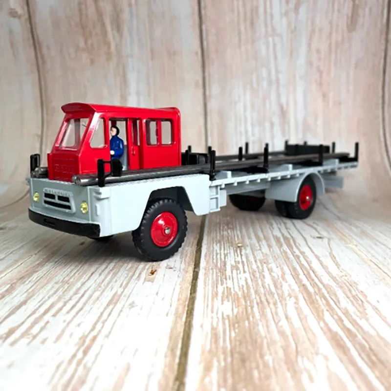 1:43 Scale Dinky Camion Saviem Porte-Fer Alloy Steel Transporter 