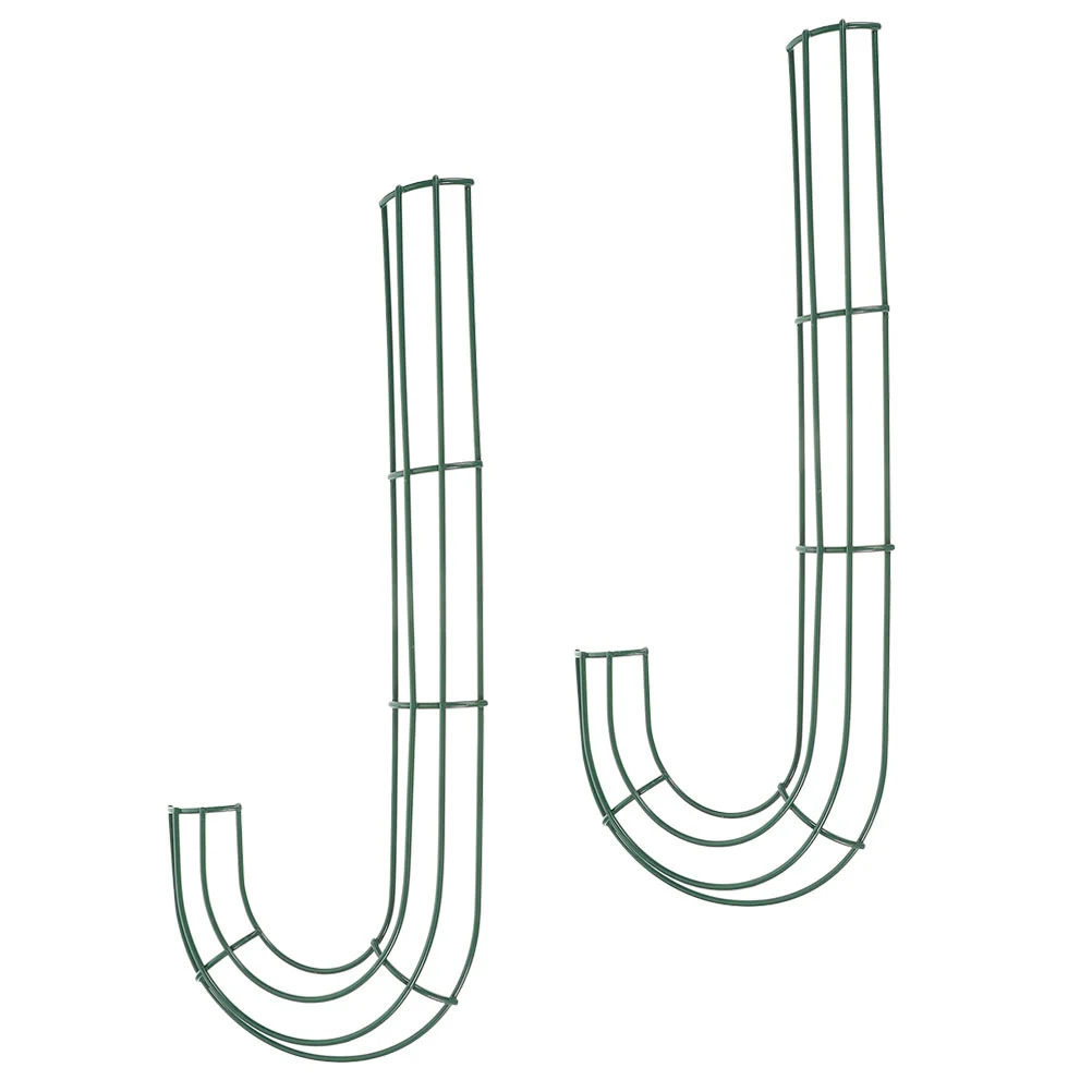 

Christmas Candy Cane Frame Wire Wreath Frame Wire Wreath Making Rings Wreath Decor Crutch Art Flower Arrangement Iron Ring
