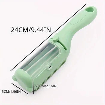 Comb Hair Removal Brush, Roller Sticky Hair Removal Device Dog Floating Hair Removal Comb Grooming Supplies 2