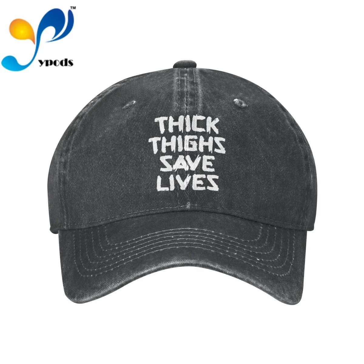 

New Brand Anime Thick Thighs Save Lives Cartoon Styles Snapback Cap Cotton Baseball Cap Men Women Dad Hat Trucke