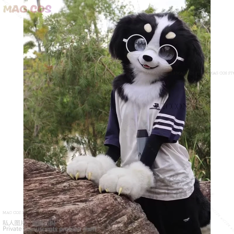 Animal Glasses Fursuit Accessories Kigurumi Mask Furry Only Glasses Props Base Kig Halloween Kemono Fox Cat Dog Rabbit