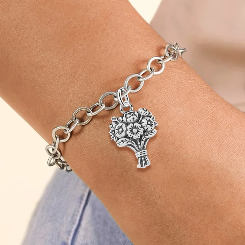 Verstellbare Vintage-Anhänger aus 925er Sterlingsilber, Liebesherz-Charms, Perlen, passend für Original-Armbänder, Halsketten, DIY-Schmuck für Frauen – Detail 20