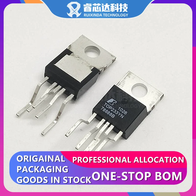 Tn 2510 5 Integrati TOP245YN In Formato TO-220 - Circuiti Di Potenza Per Alimentatori Switching - Foto 2