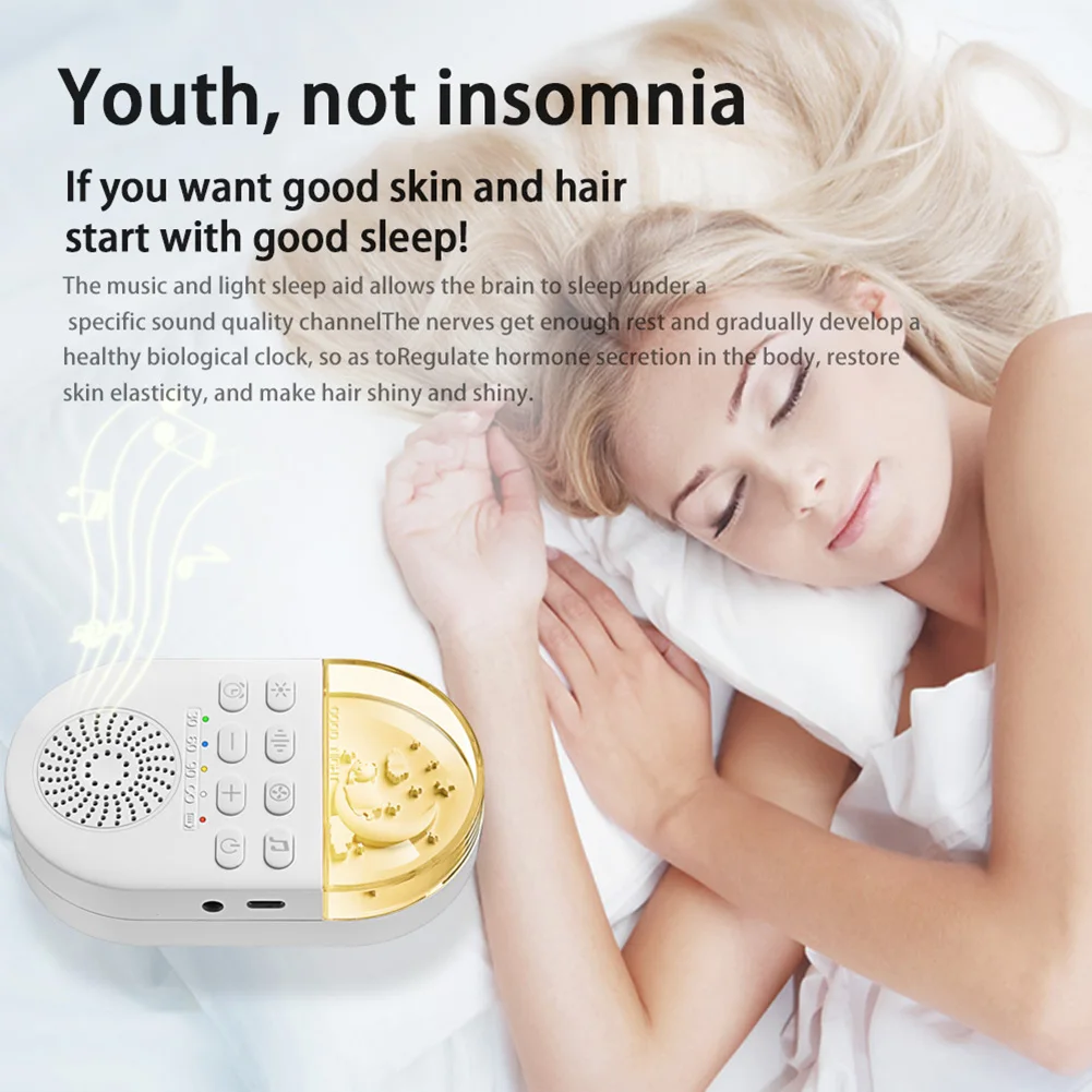 Baby Sleep Machine Portable Baby Sleep Sound Player 24 Soothing Sounds