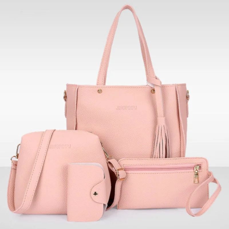 Shoulder Lychee Pattern Bag Versatile Handheld Large Capacity Handbag For Woman High-Quality Messenger Luxury Crossbody Casual