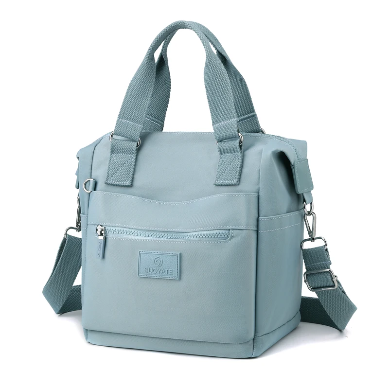 

Travel Female Crossbody Bags Zipper Multiple Pocket Handbag Casual Waterproof Nylon Women Messenger Bag