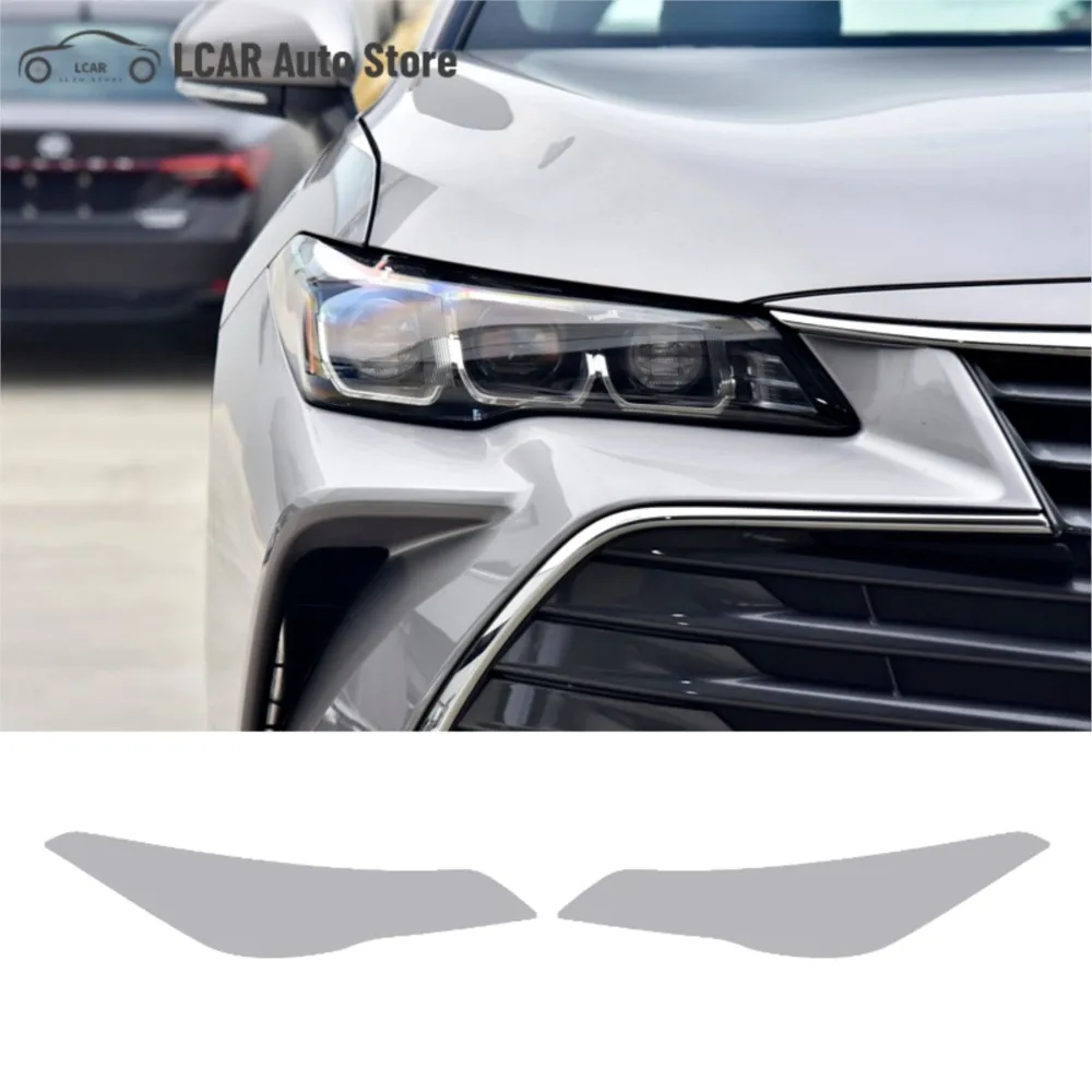 

For Toyota Avalon 2019-On PPF Car Headlight Protection Film Decoration Blackened Transparent Car Sticker Cover Film Accessories
