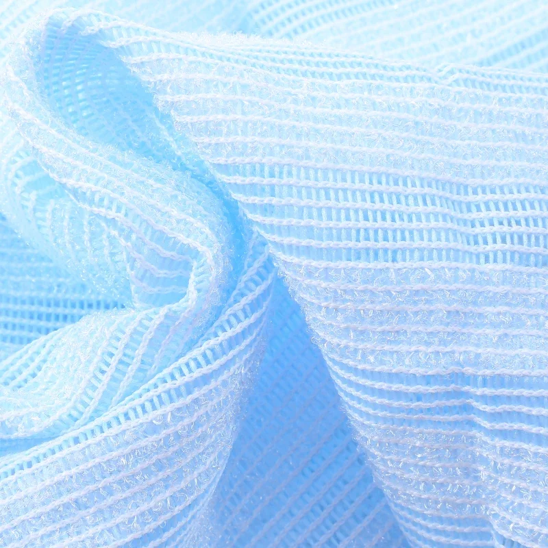 Silver-ion Exfoliating Bath Towel - Long Back Scrubber for Shower, Rich Lather Body Wash Cloth for Men & Women, Multi-Function