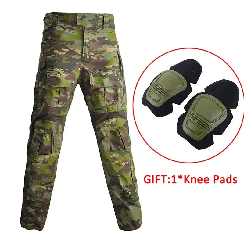 

Men Military Tactical Pants Airsoft Army Camo Pants Combat Pant Safari Multi Pockets Paintball Airsoft Work Hunting Clothes