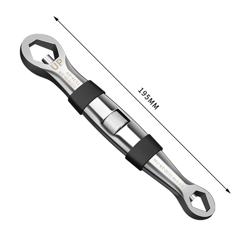 

Universal Wrench 23 In 1 Wrench Set Ratchets Adjustable Spanner 7-19mm CR-V Key Flexible Multitools Hand Tool For Car Repair