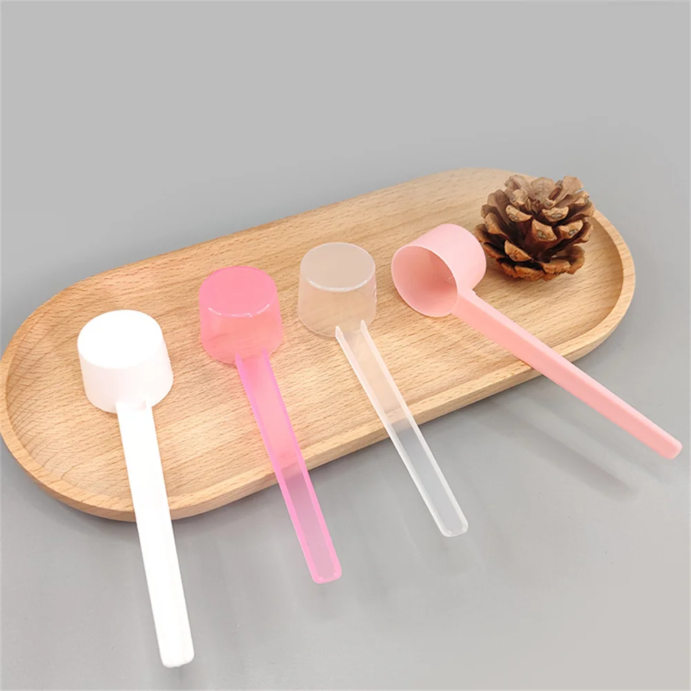 Kitchen Measuring Spoons 1PC 5g DIY Plastic Measuring Spoons Liquid Measuring Spoon Coffee Protein Milk Powder Scoop Home Kitchen Gadget Milk Powder