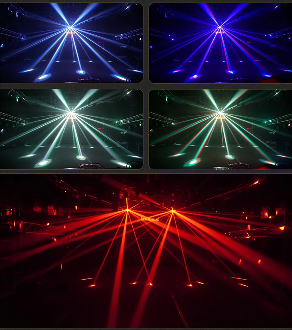 Led Butterfly Laser Light Butterfly Light Laser DMX DJ Laser Projector 4in1 DMX