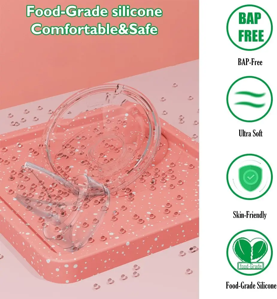 Duckbill Valve and Silicone Diaphragm Compatible Momcozy S12 PRO/S9 PRO/XIMYRA S12 Wearable Breast Pump Accessories