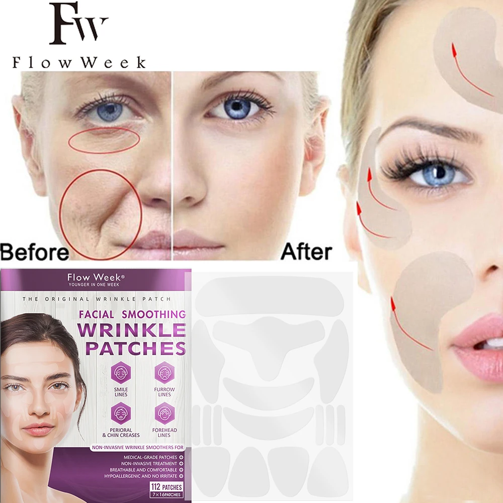 

Anti wrinkle Moisturizng Face Skin Care Treatment Stickers Forehead Line Removal Gel Patch Firming Mask Frown Lines Anti-aging