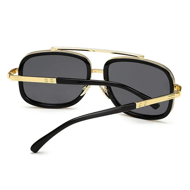 Brand Design Men Square Sunglasses Vintage Male Sun Glasses Luxury Women UV400 Shades Eyewear gafas de sol hombre