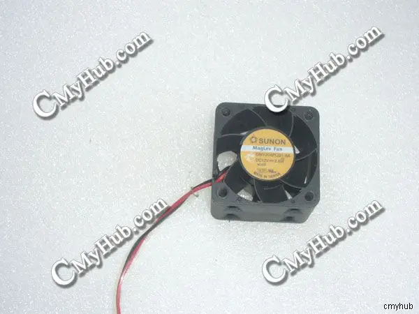 Для SUNON GM1204PQB1 8A DC12V 2,6 W 4028 4 см 40 мм 40x40x28 мм 2-контактный охлаждающий вентилятор Для SUNON GM1204PQB1 8A DC12V 2,6 W 4028 4 см 40 мм 40x40x28 мм 2-контактный охлаждающий вентилятор