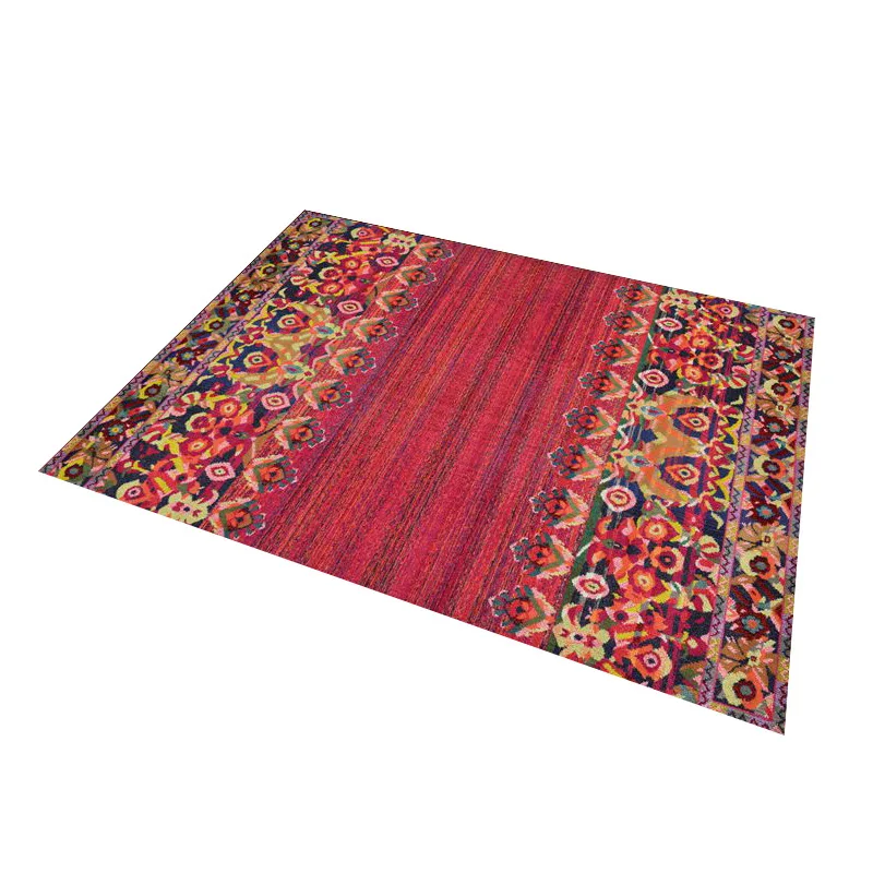 

American retro living room, home bedroom carpet