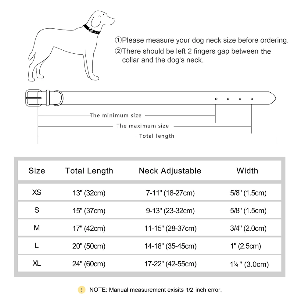 Dog Collar Pet Collar Custom Dog Collars PU Leather Personalized Pet ID Collars Free Engraved Nameplate Tag Adjustable Small Medium Large Dogs